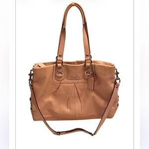 Coach Ashley F15513 Light Pink Crossbody/Shoulder Bag